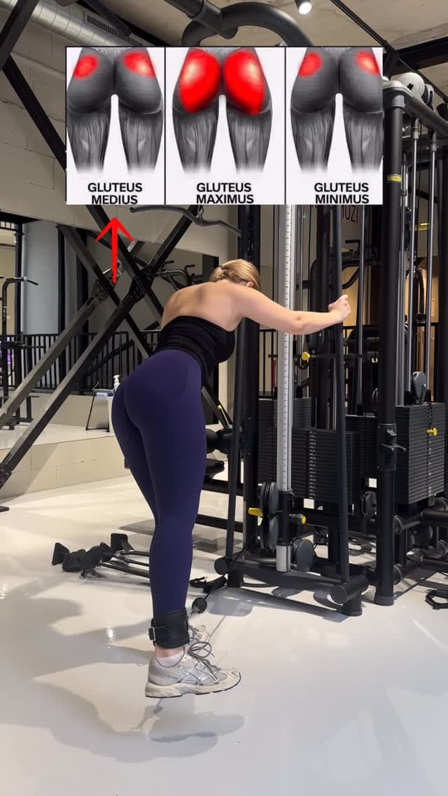 Cable kickbacks. Add these variations for round glutes